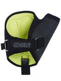 CHIBA Tetra - Rollstuhl-Handschuhe XL schwarz mit Gelpolsterung und Aramid-Besatz