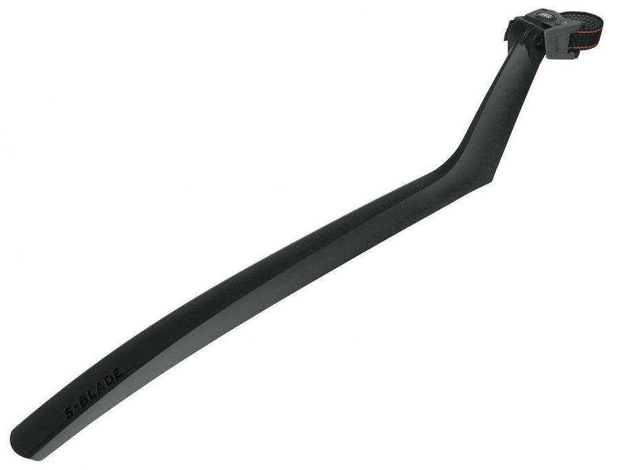 SKS S-Blade Rennrad Schutzblech 28 Zoll - Leichtes Steckschutzblech schwarz - Schnellmontage ohne Werkzeug