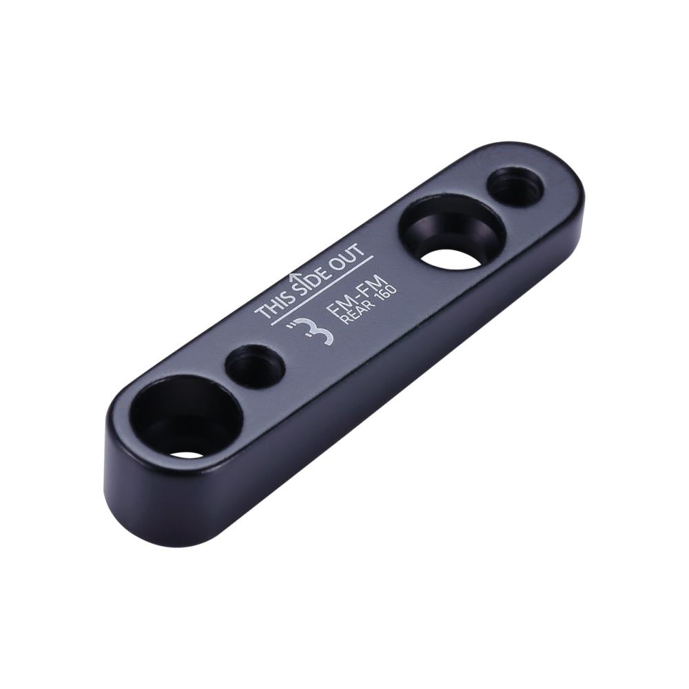 Bbb Adapter Powermount Fm To Fm 140mm-160mm Schwarz - Sicherer Bremsscheibenadapter