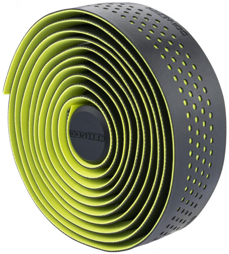 CONTEC Lenkerband "Reflex.Micro"nSB-verpackt, PU, 200cm lang, 3cm breit, 2,5mm MaterialstärkenDämpfendes Lenkerband mit reflektierender Schicht sorgt für bessere Sichtbarkeit auf der Straße, hergestellt aus PU, mit dämpfender Schaummatrix, verbessert Komf