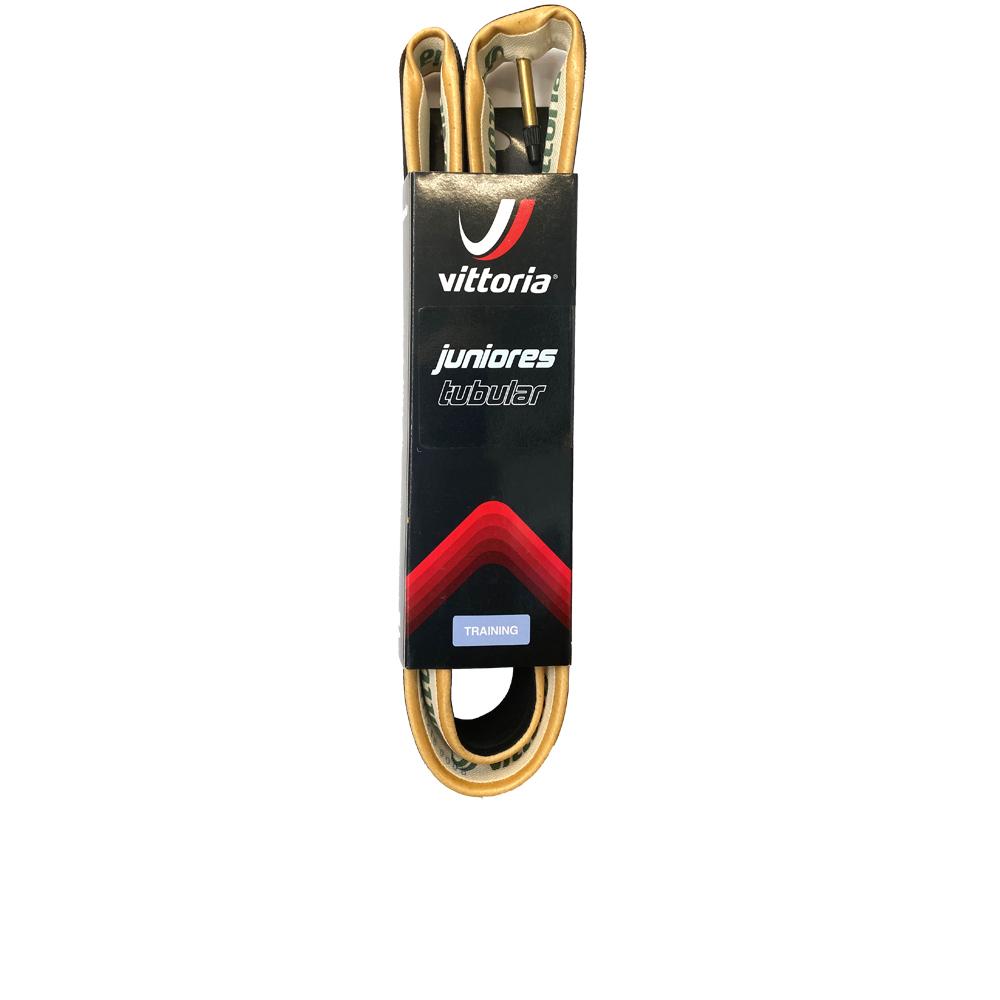 Vittoria Juniores Tubular 20 Schlauchreifen Beige - 220g Leichtgewicht für Junioren-Rennräder