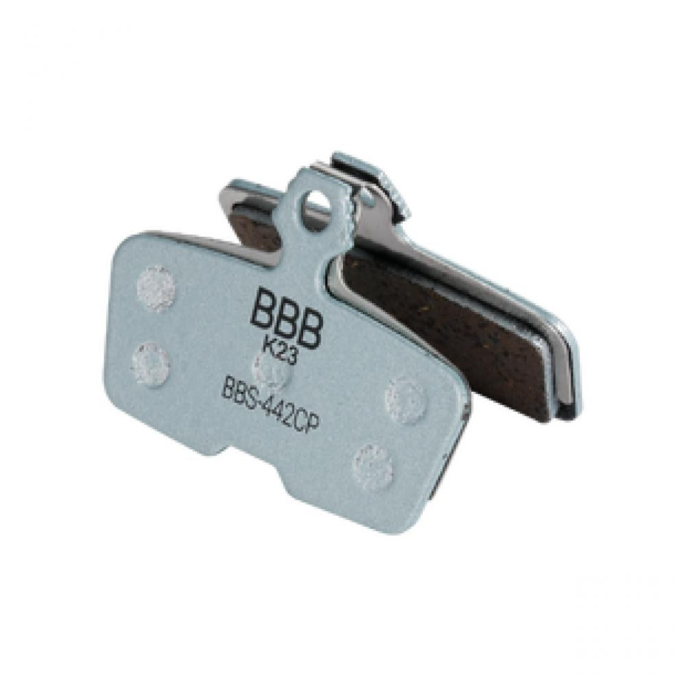 BBB Cycling DiscStop Coolfin Bremsbeläge Standardgröße blue - starke, leise Bremsleistung