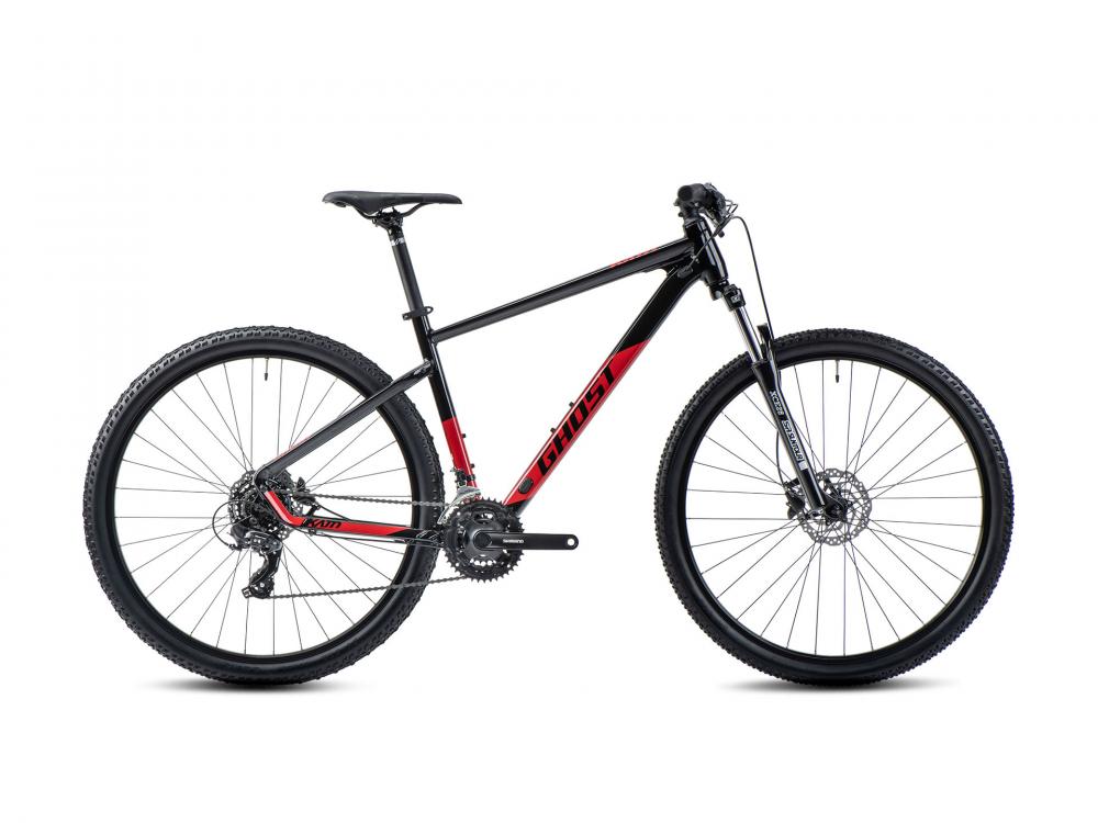 Kato 27.5 Al Black/ Riot Red - Glossy Größe S