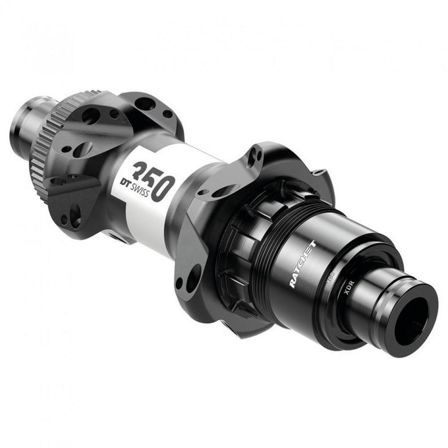 DT Swiss Nabe Road HR 350 Straightpull 24 Loch Schwarz - zuverlässige Hinterradnabe für Rennrad & Gravel