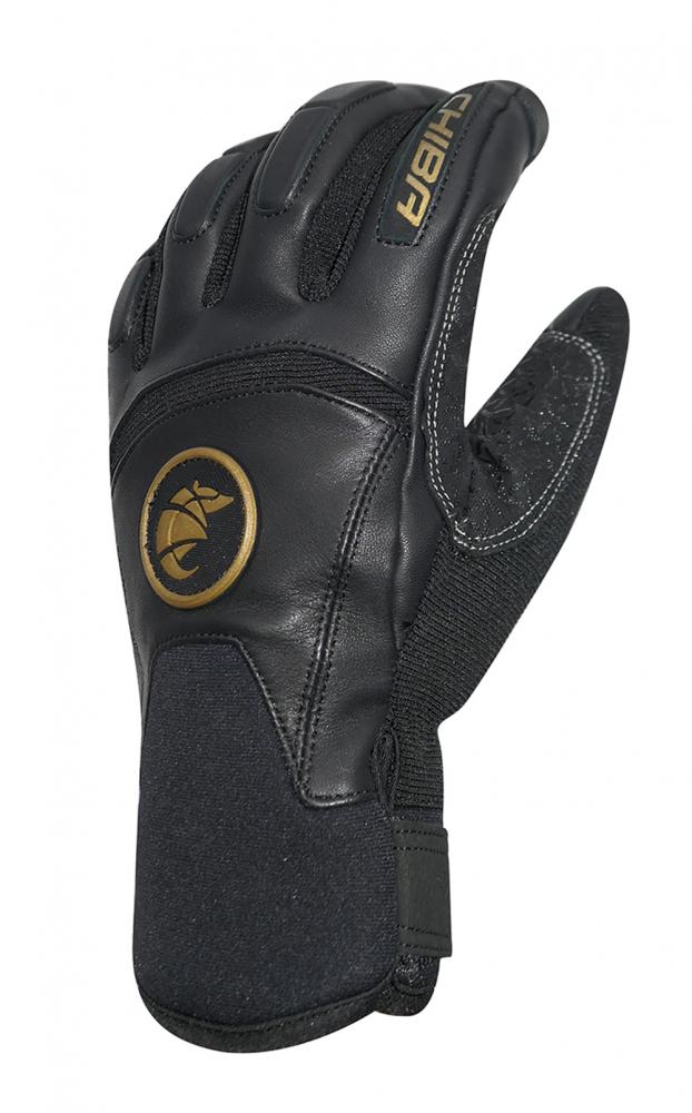 CHIBA Armor Glove - wasserdichte Radhandschuhe sz/gold, Größe 9,5