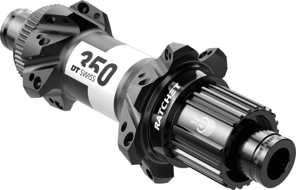 DT Swiss Nabe MTB HR 350 Straightpull 28 Loch Schwarz - zuverlässige Boost Hinterradnabe
