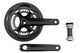CRK SUB-COMPACT, 165MM, CRANKSET, ALLOY, BSA 24MM SPINDLE, 4-BOLT, 110/80MM BCD, 48/32T RINGS, 2X11-SPD, W/ BB AND CG