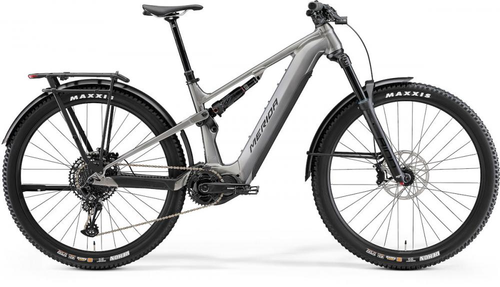 Merida eONE-FORTY 675 EQ IV1 gunmetal/schwarz S (40.5) - leistungsstarkes E-MTB für Trail & Alltag