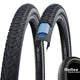 Schwalbe Marathon E-Plus Fahrradreifen 28 Zoll (55-622) - E-Bike Reifen bis 50 km/h mit Reflexstreifen