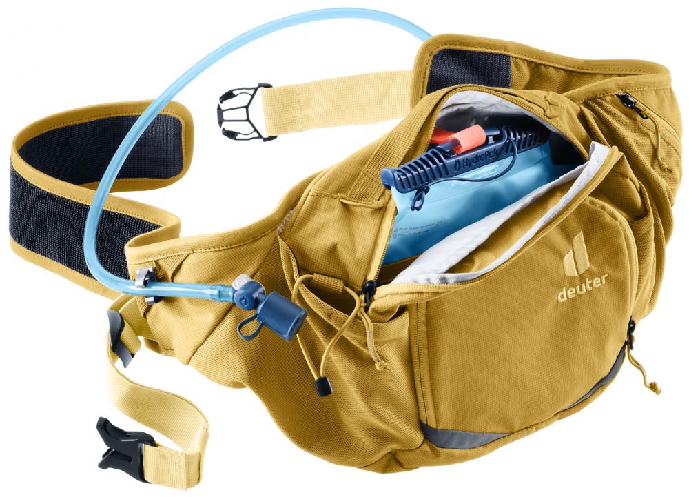 Deuter Pulse Pro 5 Bauchtasche 5L Grün - 530g, atmungsaktiv, Hüfttasche