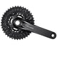 SHIMANO Kurbelgarnitur DEORE FC-M6000 Kurbelgarnitur - 10-fach, 170 mm, 40-30, 22 Zähne