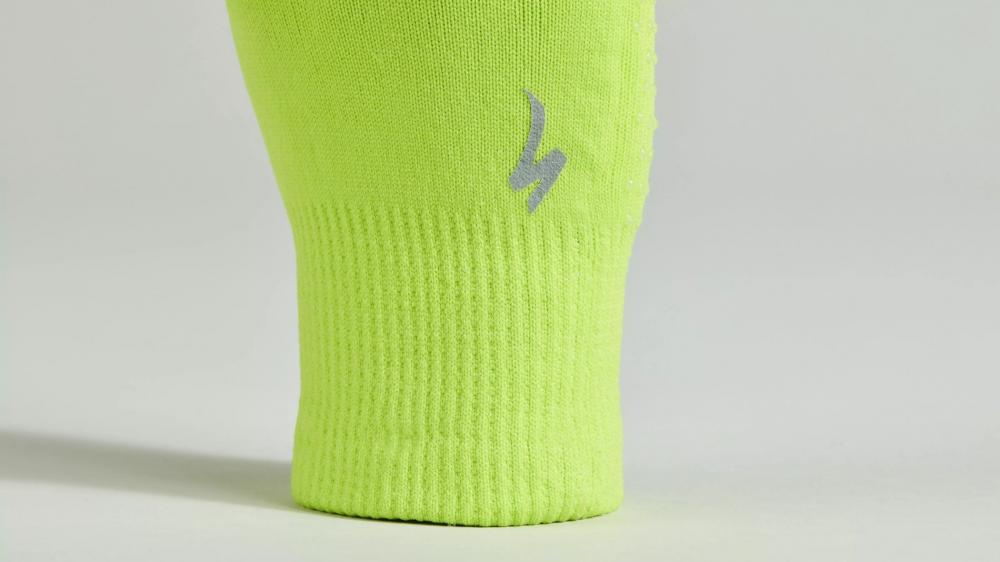 Specialized THERMAL KNIT Handschuh LF HYP M HYPER GREEN - warmer MTB Langfinger Handschuh - Bekleidung