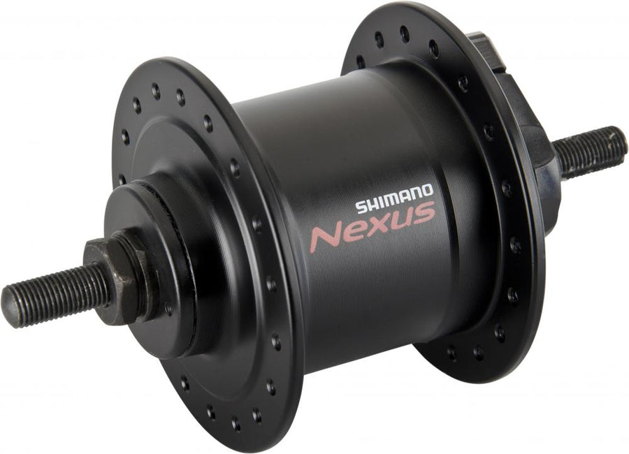 SHIMANO Nabendynamo NEXUS DH-C3000-1N - 3000-1, 1,, Schwarz 36 Loch