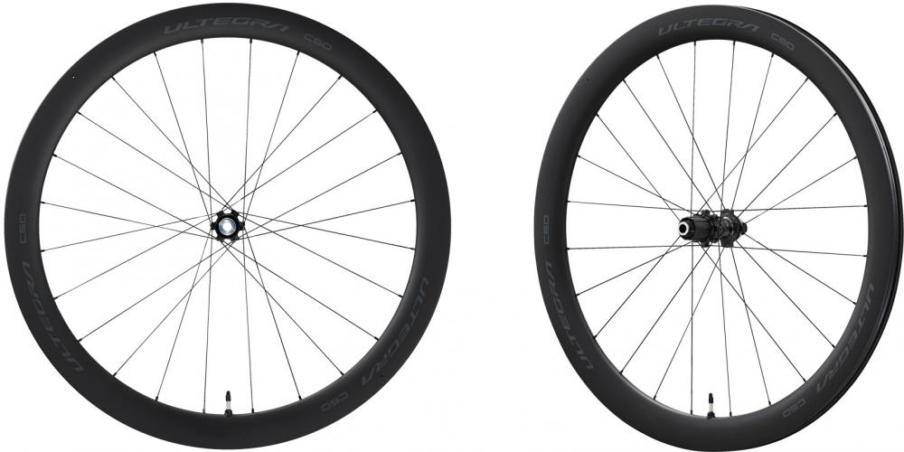 SHIMANO Ultegra WH-R8170 C50 TL Laufradsatz - 28 Zoll, Center Lock, Scheibenbremse, Rennrad 28" 24 Loch 100x12 mm