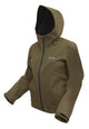 CHIBA Rainjacket Damen - wasserdicht, winddicht, atmungsaktiv, reflektierend, olive, XL