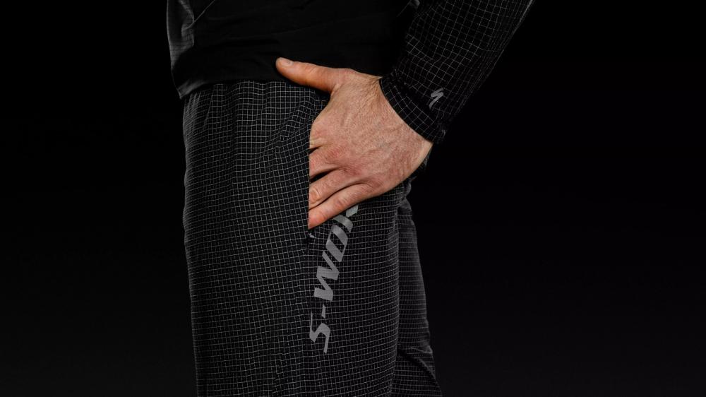 S-Works Off-Road Race Pant Men Black L - Hochleistungs MTB Hose