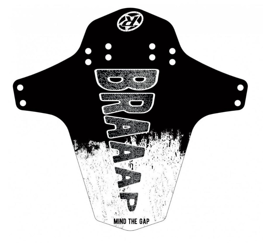 Reverse Schutzblech Mudfender MTB Braaap Vorder- u. Hinterradmontage schwarz weiß