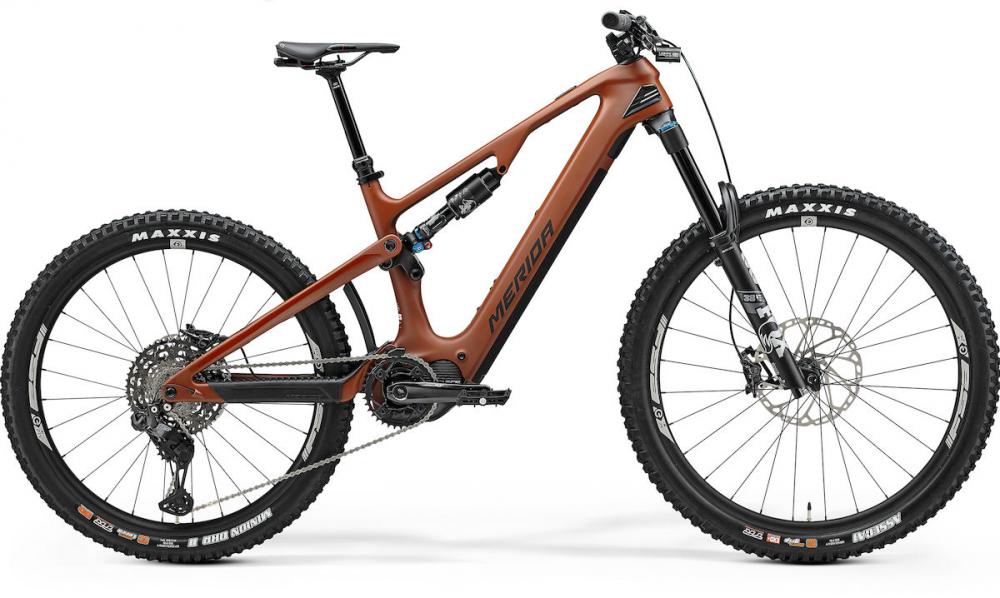 Merida eONE-SIXTY 8000 III1 glossy mokka(black) L Mokka/schwarz - kraftvolles E-MTB für anspruchsvolle Trails