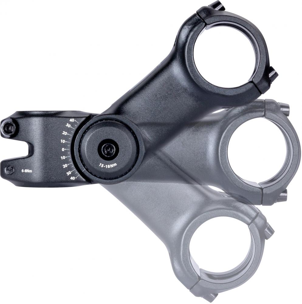 Vorbau Udea, 35.0 Mm Klemmung, 110 Mm Länge, 1 1/8" Gabelschaft, Hochwertiges Aluminium, Leicht Und Stabil, Ideal Für Rennrad Oder Mtb, Schwarz Matt