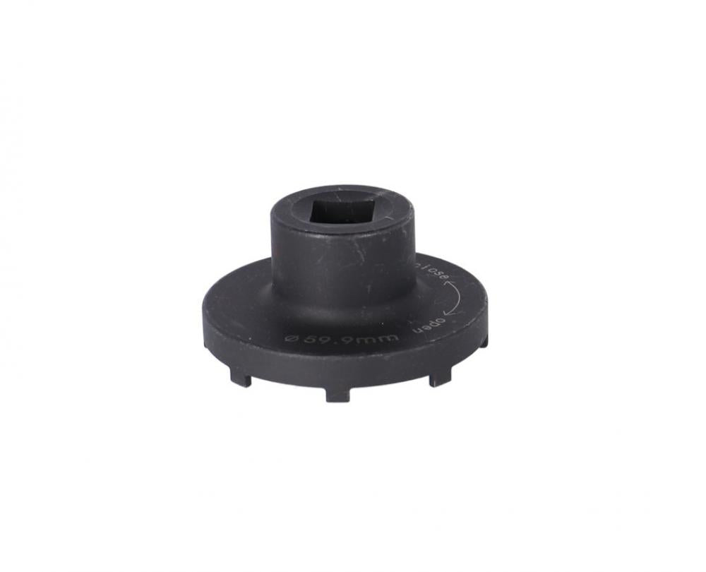 XLC Lockringtool TO-E02, schwarzes Werkzeug für Bosch Classic Line & Classic+ Gen 1, Ø 59,9 mm.
