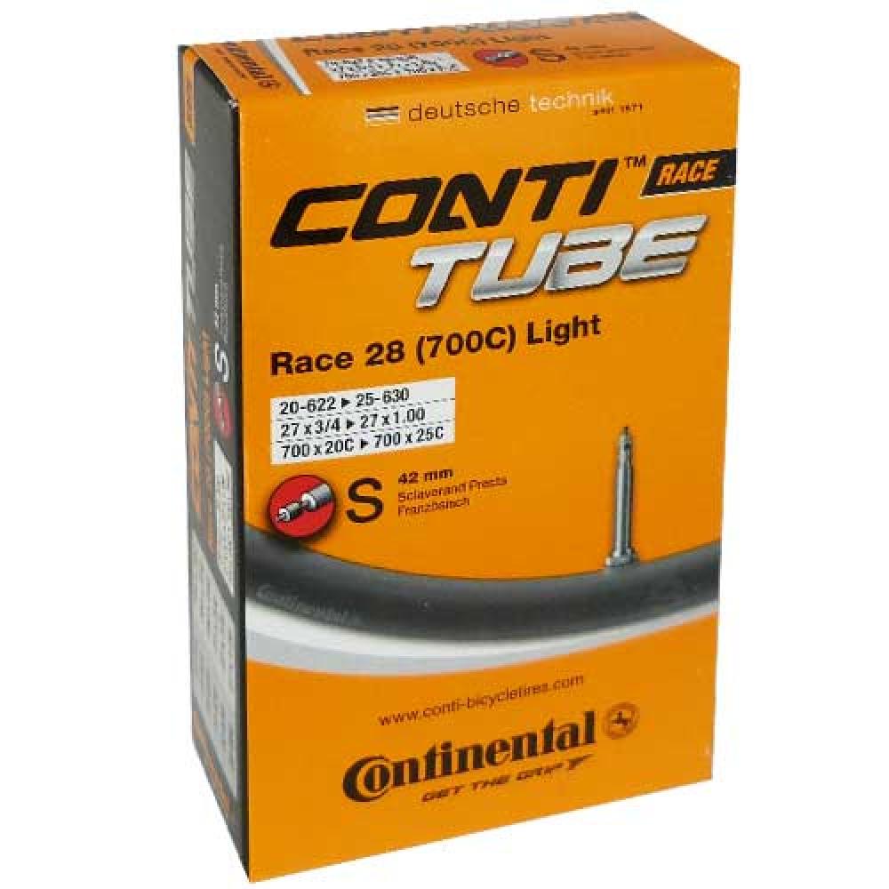 Continental Schlauch Conti Race 28 light 28" 700x20/25C 18/25-622/630 SV42"