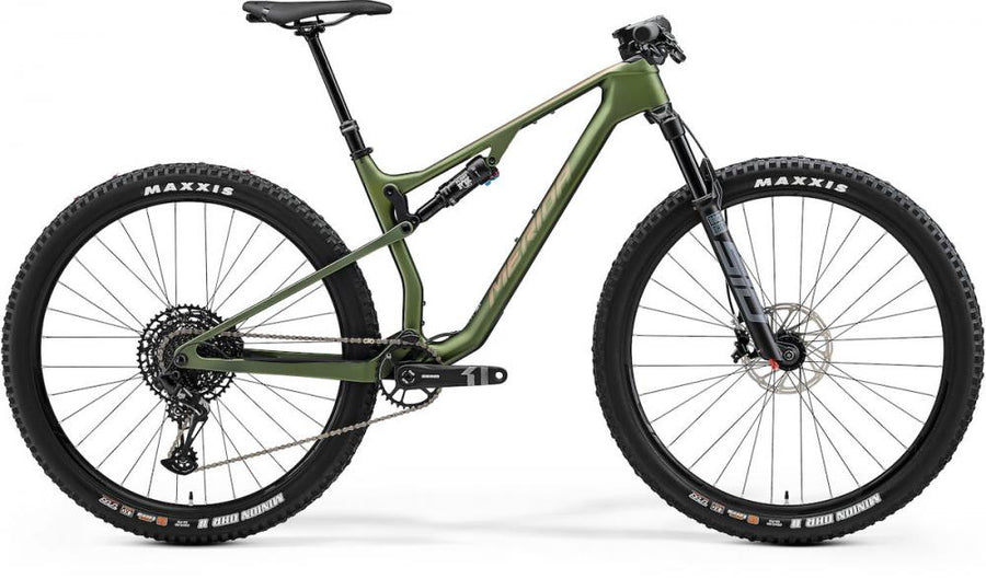 Merida NINETY-SIX 6000 III2 grün/grün XL - leichtes Carbon-Fully für ambitioniertes XC-Racing