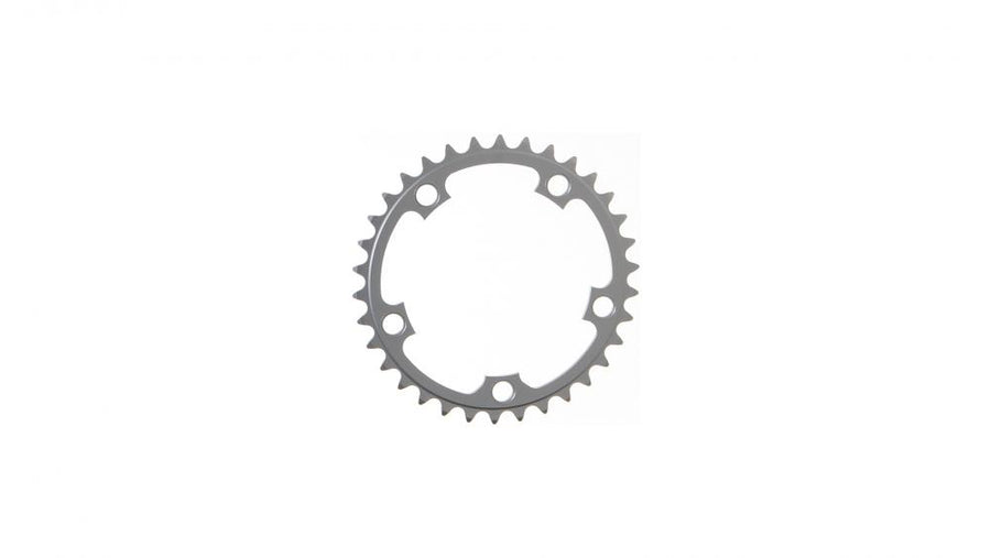 Stronglight Kettenblatt 38 Zähne silber - 110mm Lochkreis für Rennrad und Gravel Bike