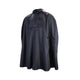 CHIBA Regenponcho - wasserdicht, winddicht, XS/S, schwarz, reflektierend