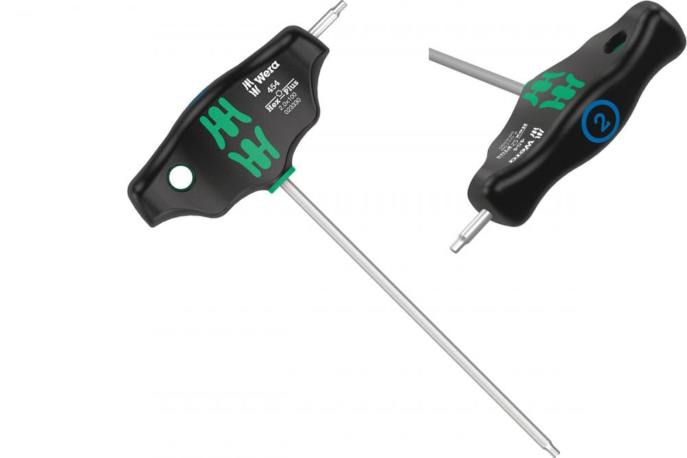 454 Quergriff-sechskantschraubendreher Hex-plus 2mm, 05023330001