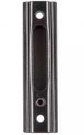 M-Wave Flaschenhalter-Adapter Ada Slide Alu schwarz mit Langloch, Schraube und Befestigungslöchern.