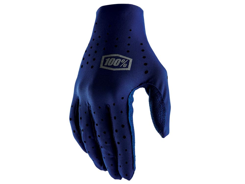 100% Sling Women's Gloves XL navy - ultraleichte, atmungsaktive Damen-Radhandschuhe