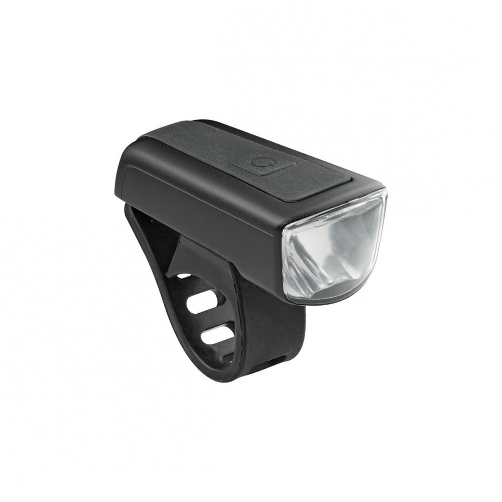 AXA Greenline 50 USB LED-Akku-Beleuchtungsset mit Bremslicht - Fahrradlampe vorne und hinten - Fahrradbeleuchtungsset