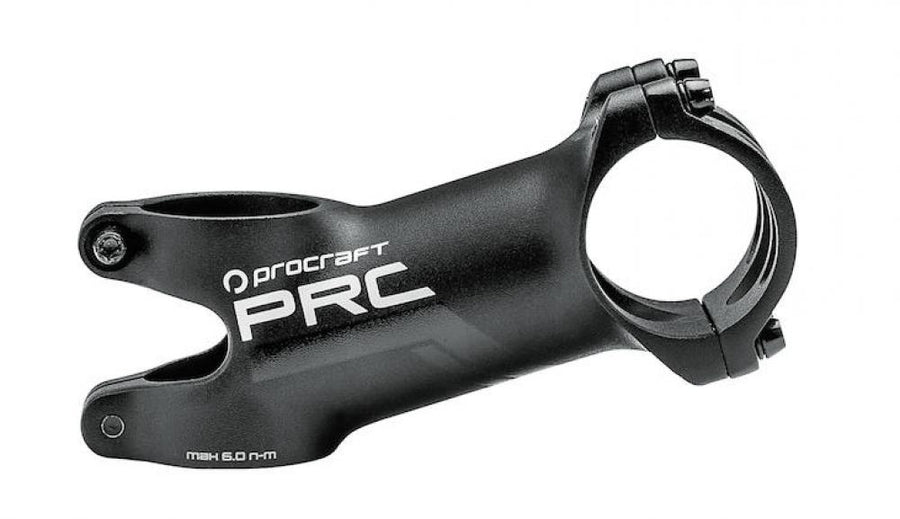 Procraft PRC ST2 Vorbau 17° / 110 mm 31,8 mm Schwarz Matt - Leichtgewicht mit 7050-T6 Aluminium
