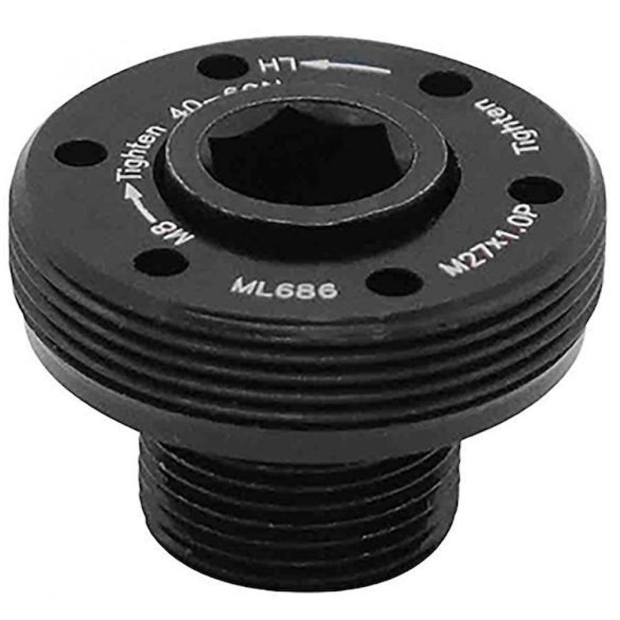 FSA Kurbelschrauben QR-32 Stahl Schwarz - sichere Kurbelbefestigung in aktueller Stand der Technik