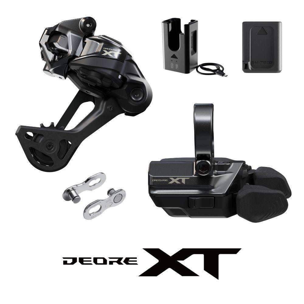SHIMANO Schaltungs-Upgrade-Kit DEORE XT Di2 M8250 Schelle SGS (2.Ländergr.) L - 12-fach Antrieb