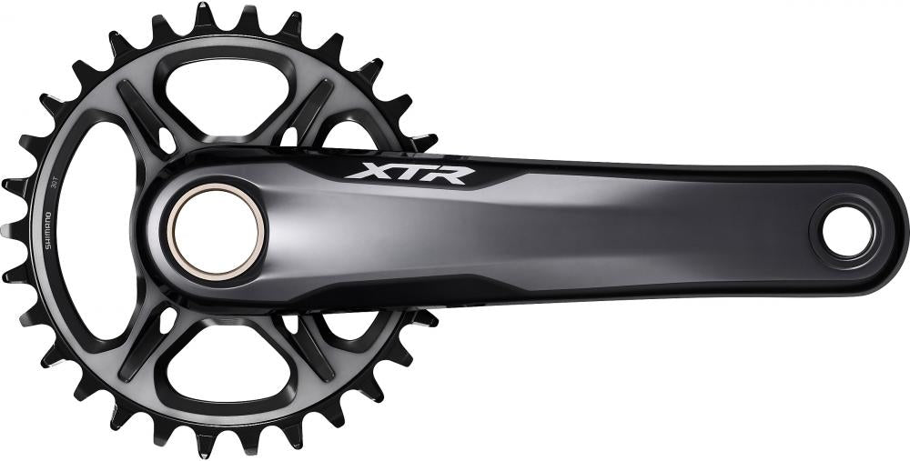 SHIMANO Kurbelgarnitur XTR FC-M9130-1 12-fach 165 mm - 9130-1, 12-fach, 165 mm