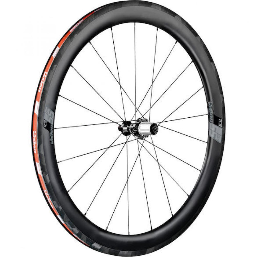 Vision Laufradsatz SC 55 Clincher TLR 622x19 mm Schwarz - leichter Carbon-Rennlaufradsatz