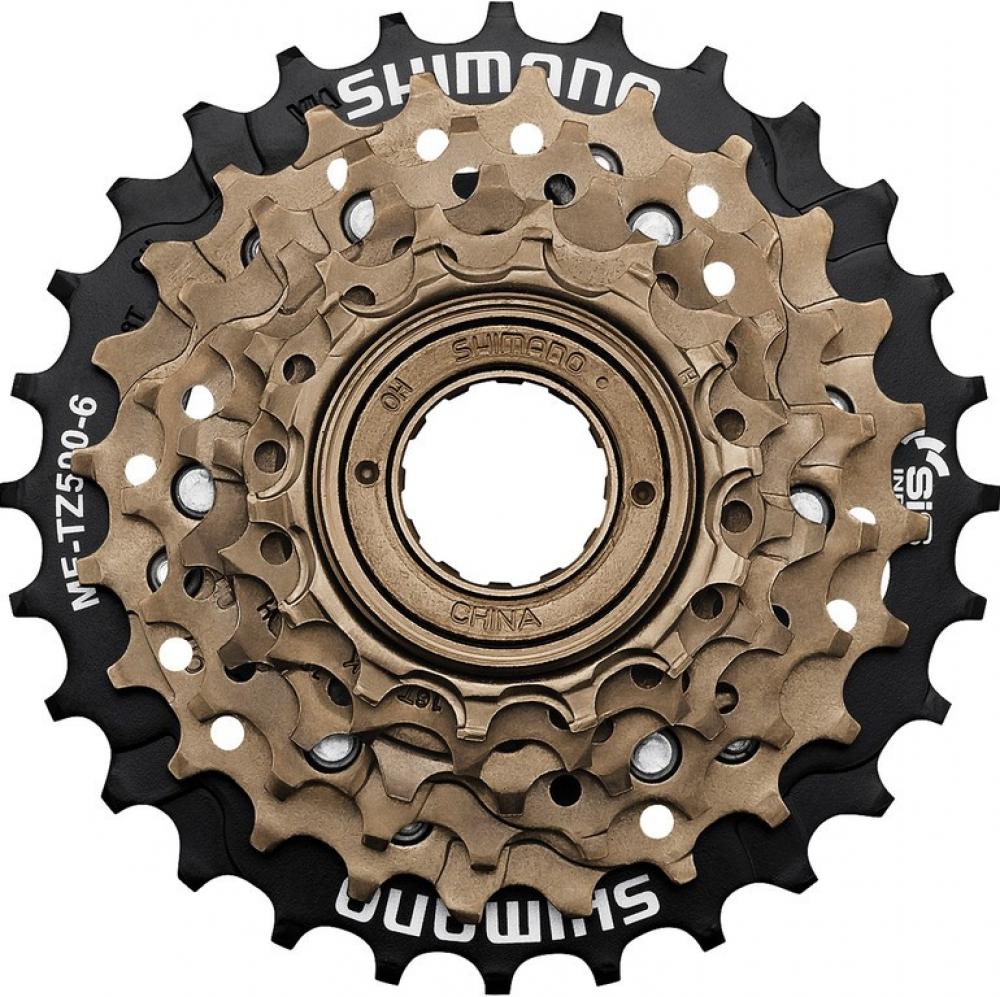 Shimano MF-TZ500-6 6-fach Schraubzahnkranz für Fahrräder