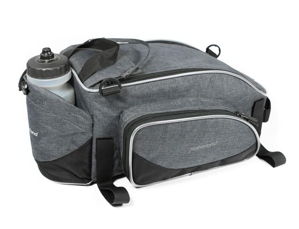 Gepäckträgeraufsatztasche Flexibag Xl Beige - Flexible 20l-fahrradtasche