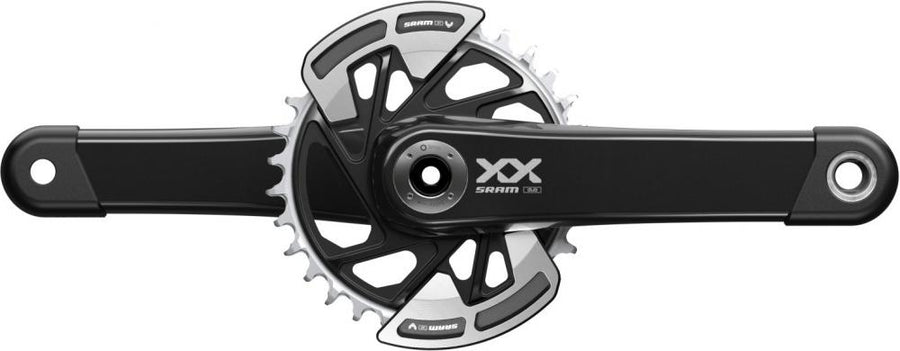 SRAM XX Eagle T-Type Kurbelgarnitur 175 mm - leichte Carbon-Kurbel für präzisen 1x12-Antrieb