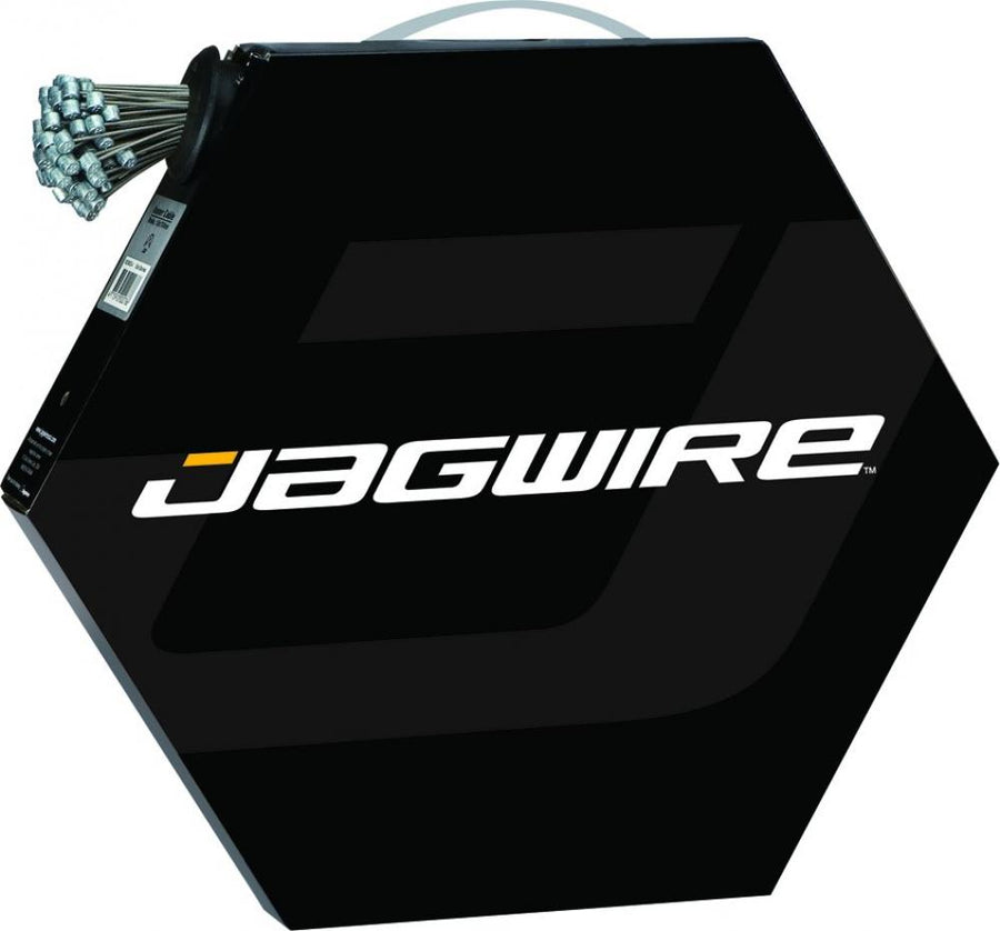 Jagwire Schaltzug Sport Edelstahl geschliffen Werkstattverpackung 1,1 x 2300 mm Silber - präzise Schaltperformance