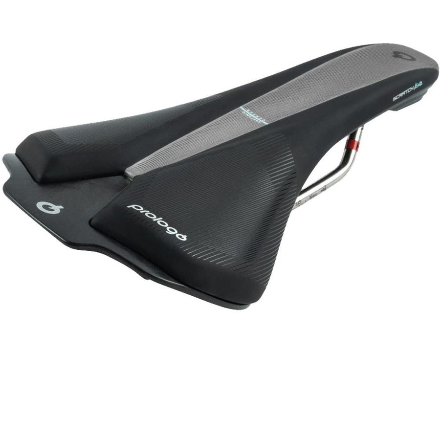 Prologo Scratch EVA Sattel TiroX 140 mm Schwarz - Ergonomischer Damensattel für Rennräder