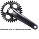 SHIMANO Kurbelgarnitur DEORE XT FC-M8130-1 - 8130-1, 12-fach, 165 mm