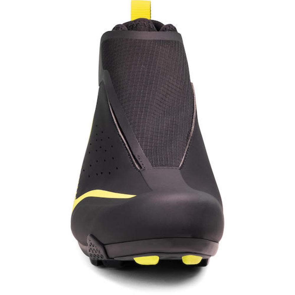 Sidi MTB Glacies black/yellow neon 39 Schwarz/gelb - winterfester MTB-Schuh mit Gore-Tex
