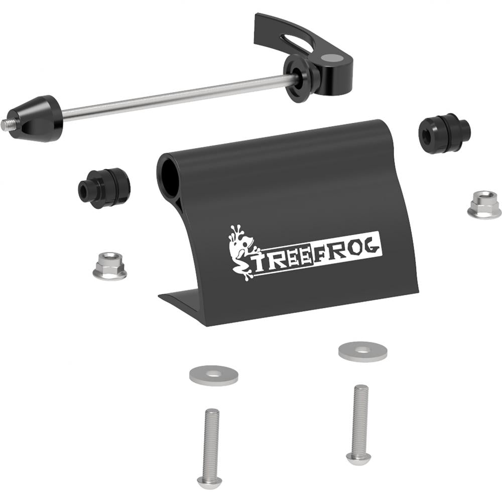 TreeFrog Fork Mount 12 x 100 12 Schwarz - flexibler Gabelhalter für mehrere Bikes