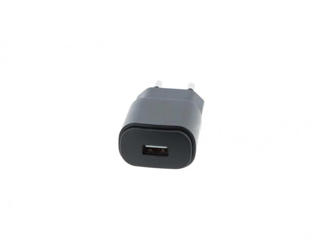 Schwarzer 1A USB-Ladestecker für Sigma Aura 80 Blaze Fahrradbeleuchtungsset.
