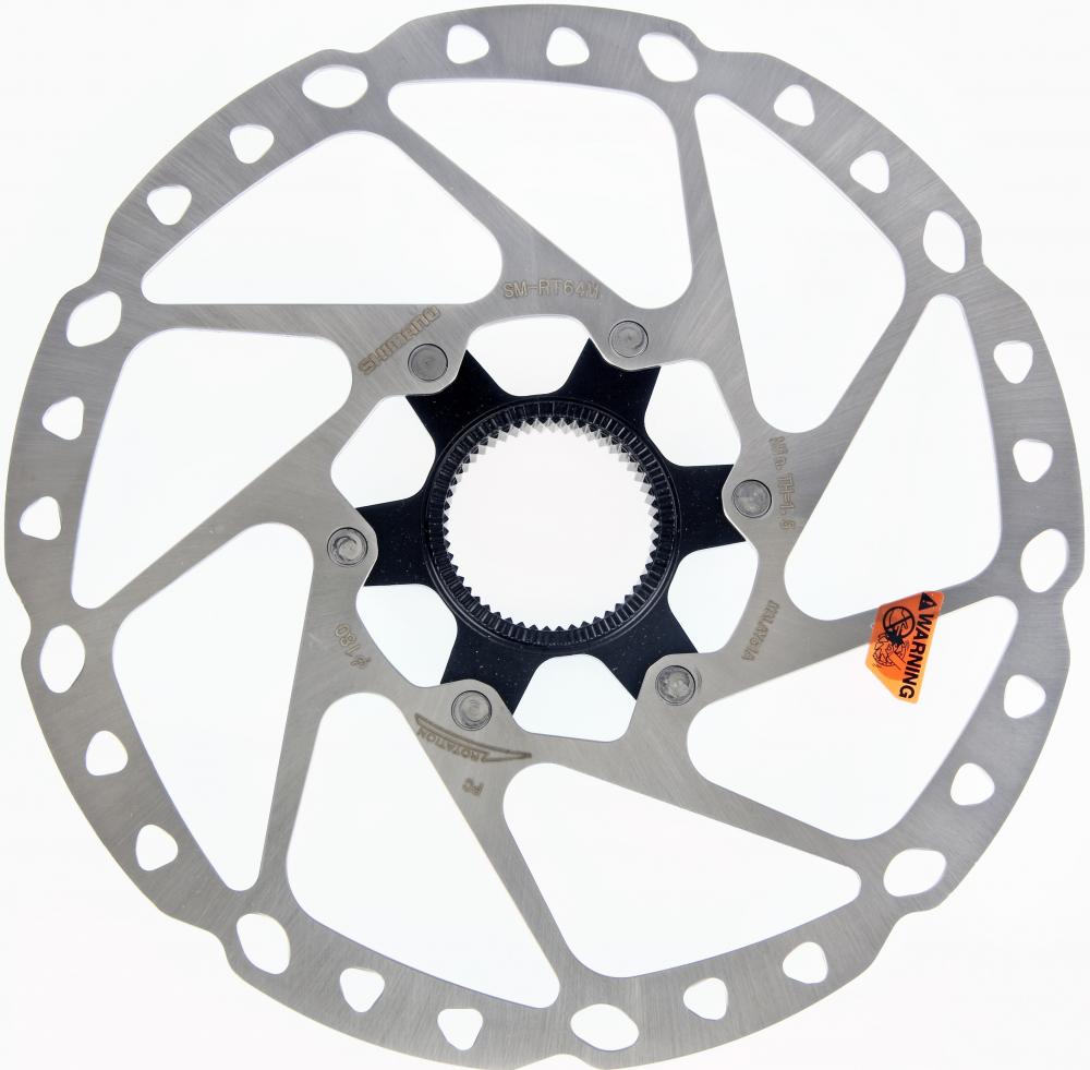 SHIMANO Bremsscheibe SM-RT64 180mm CL Werkstattpackung - 180mm