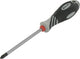 VAR Schraubendreher DV-71203 2 x 100 100 - ergonomischer Kreuzschlitzschraubendreher mit magnetischer Spitze