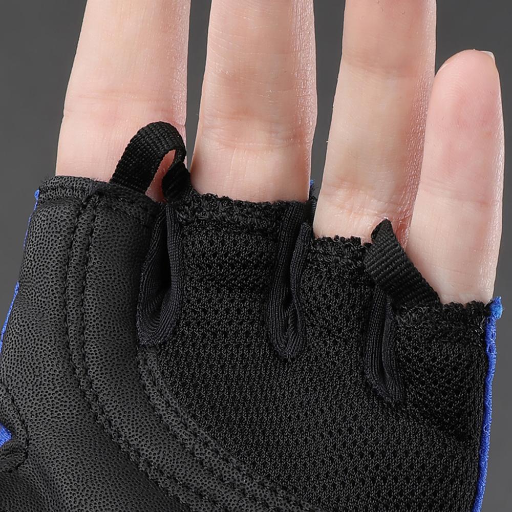 CHIBA Youth - Radhandschuhe kurzfinger, S, royal, atmungsaktiv