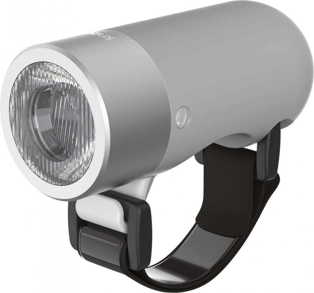 Plug Fahrradlampe Stvzo Weiße Led Grau (140 Lumen)